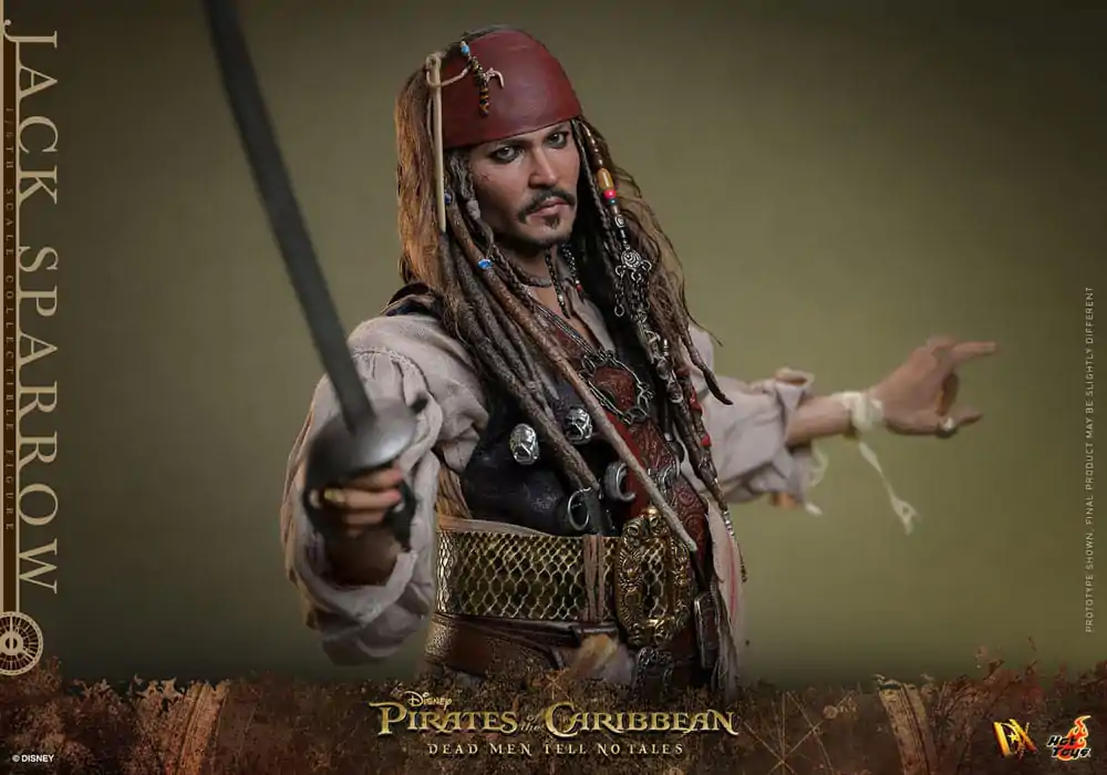 Pirates of the Caribbean: Dead Men Tell No Tales DX akcijska figura 1/6 Jack Sparrow 30 cm fotografija proizvoda