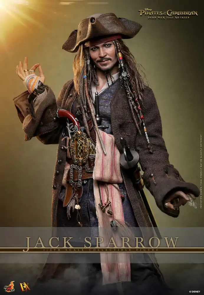 Pirates of the Caribbean: Dead Men Tell No Tales DX akcijska figura 1/6 Jack Sparrow 30 cm fotografija proizvoda