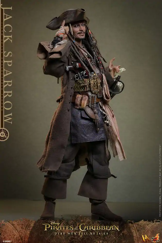 Pirates of the Caribbean: Dead Men Tell No Tales DX akcijska figura 1/6 Jack Sparrow 30 cm fotografija proizvoda
