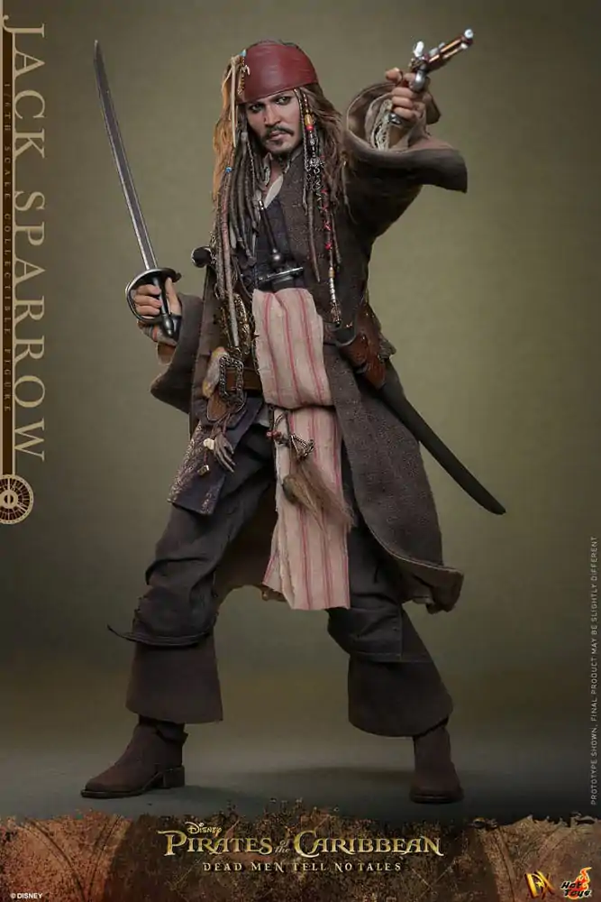 Pirates of the Caribbean: Dead Men Tell No Tales DX akcijska figura 1/6 Jack Sparrow 30 cm fotografija proizvoda