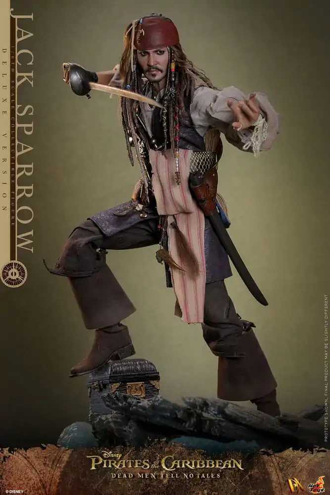 Pirates of the Caribbean: Dead Men Tell No Tales DX akcijska figura 1/6 Jack Sparrow (Deluxe verzija) 30 cm fotografija proizvoda