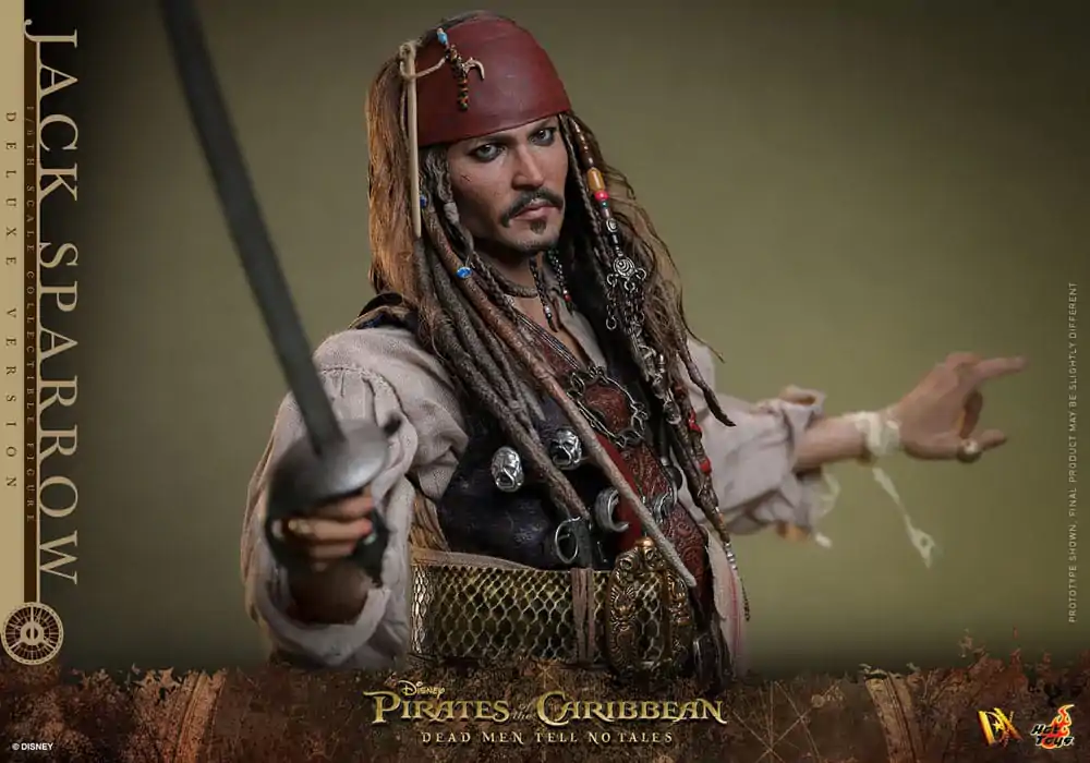 Pirates of the Caribbean: Dead Men Tell No Tales DX akcijska figura 1/6 Jack Sparrow (Deluxe verzija) 30 cm fotografija proizvoda