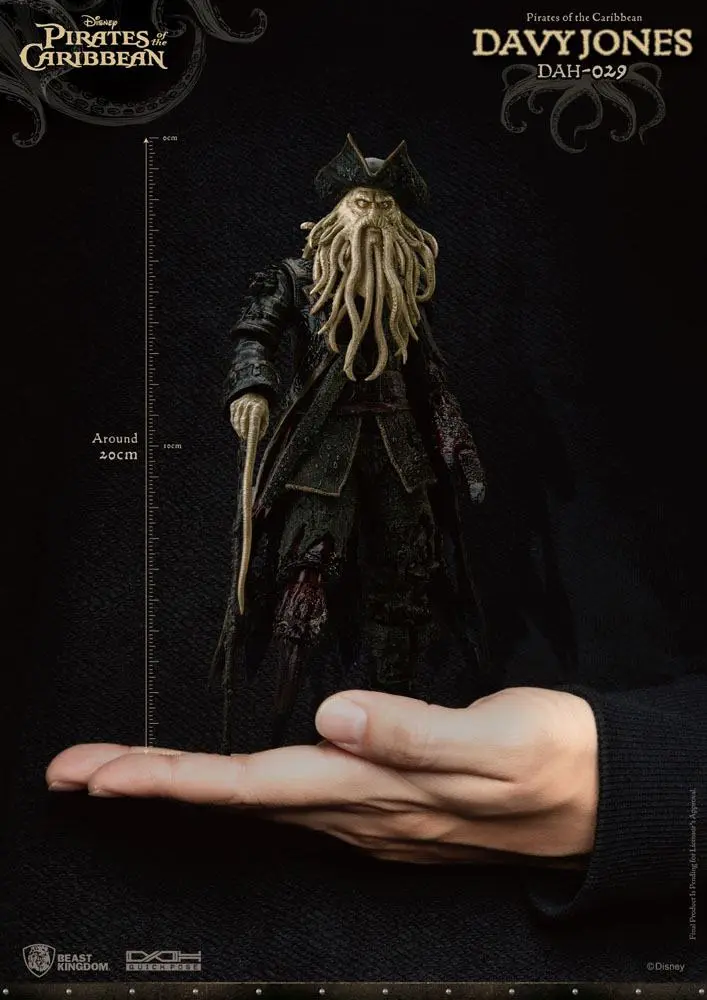 Pirates of the Caribbean Dynamic 8ction Heroes akcijska figura 1/9 Davy Jones 20 cm fotografija proizvoda