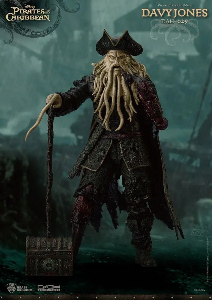 Pirates of the Caribbean Dynamic 8ction Heroes akcijska figura 1/9 Davy Jones 20 cm fotografija proizvoda