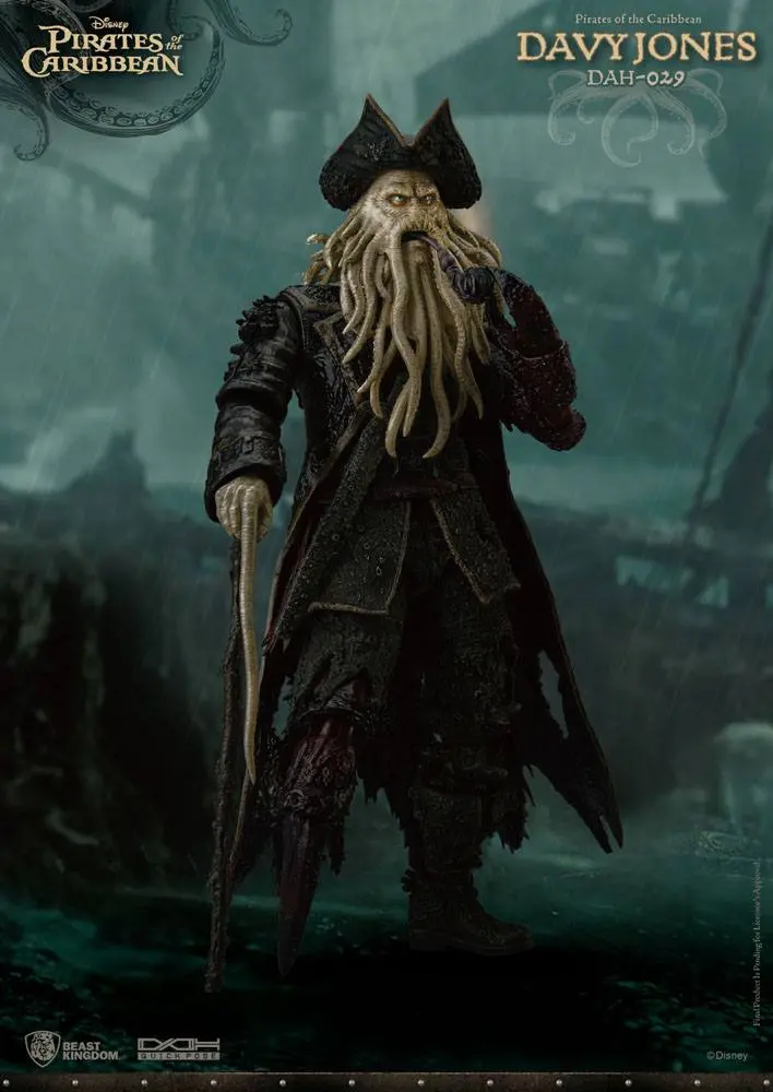 Pirates of the Caribbean Dynamic 8ction Heroes akcijska figura 1/9 Davy Jones 20 cm fotografija proizvoda