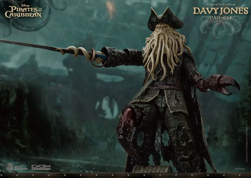 Pirates of the Caribbean Dynamic 8ction Heroes akcijska figura 1/9 Davy Jones 20 cm fotografija proizvoda