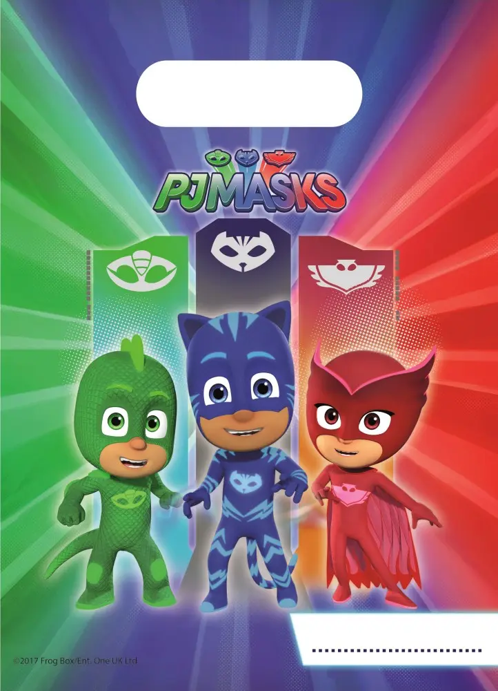 PJ Masks Poklon vrećica - pakiranje od 6 komada fotografija proizvoda