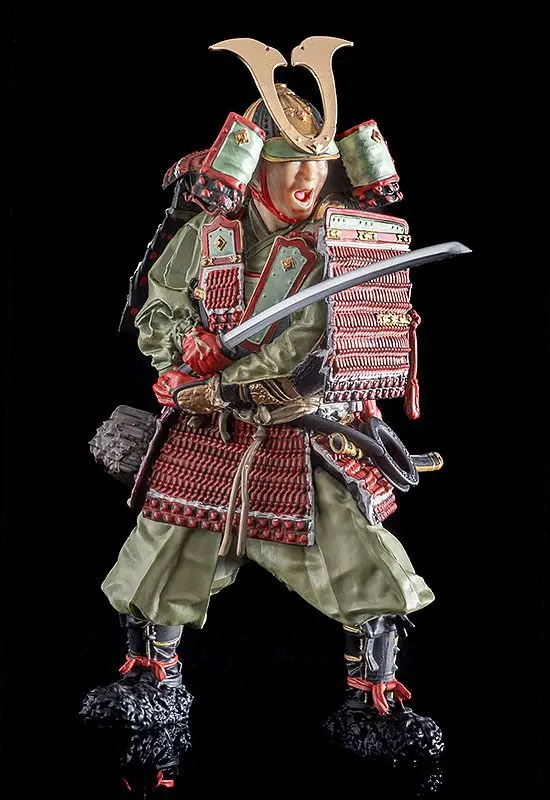 PLAMAX plastični model 1/12 Kamakura Period Armored Warrior 13 cm fotografija proizvoda