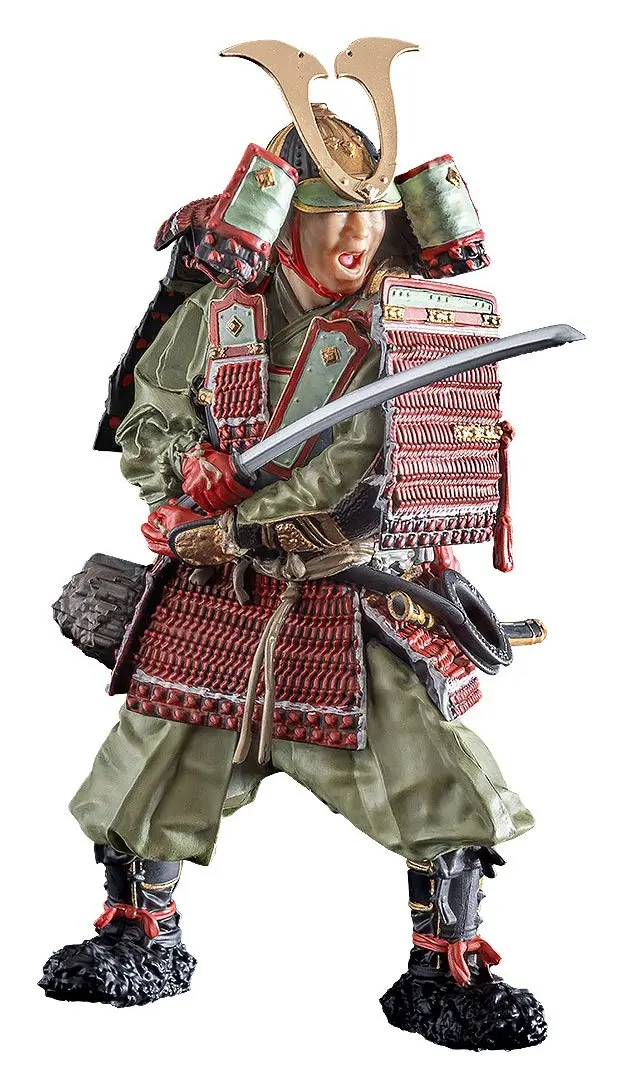 PLAMAX plastični model 1/12 Kamakura Period Armored Warrior 13 cm fotografija proizvoda