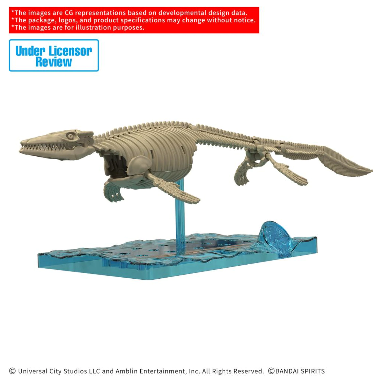 Plannosaurus Jurassic World Mosasaurus Model Kit fotografija proizvoda