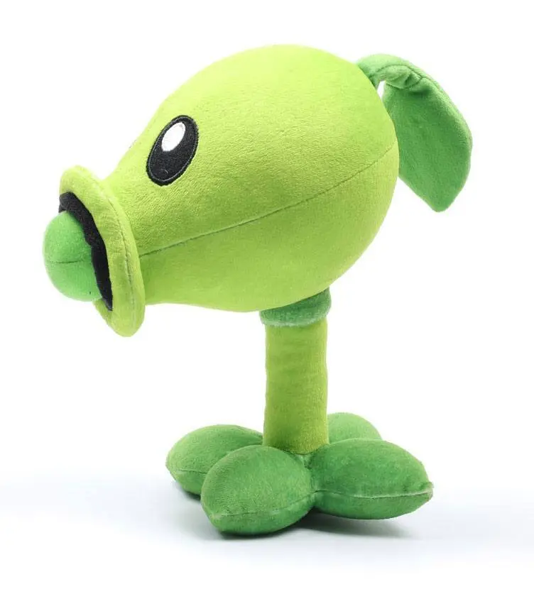 Plants vs. Zombies Plišana figura Peashooter 23 cm fotografija proizvoda