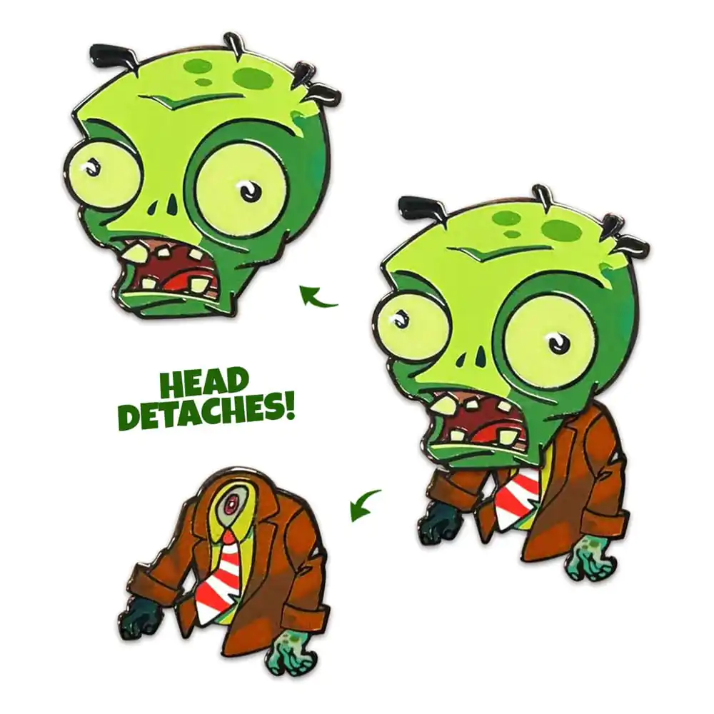 Plants vs. Zombies Pin Značka Zombie 5 cm fotografija proizvoda