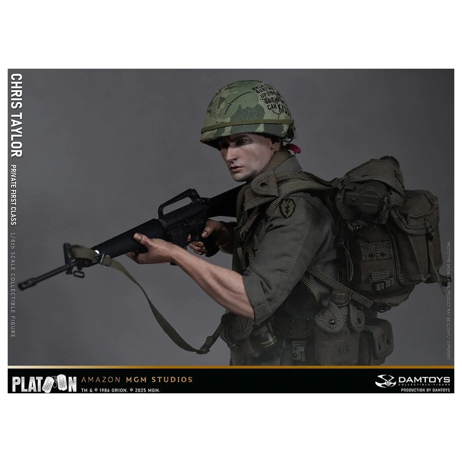Platoon Akcijska figura 1/6 Chris Taylor 30 cm fotografija proizvoda