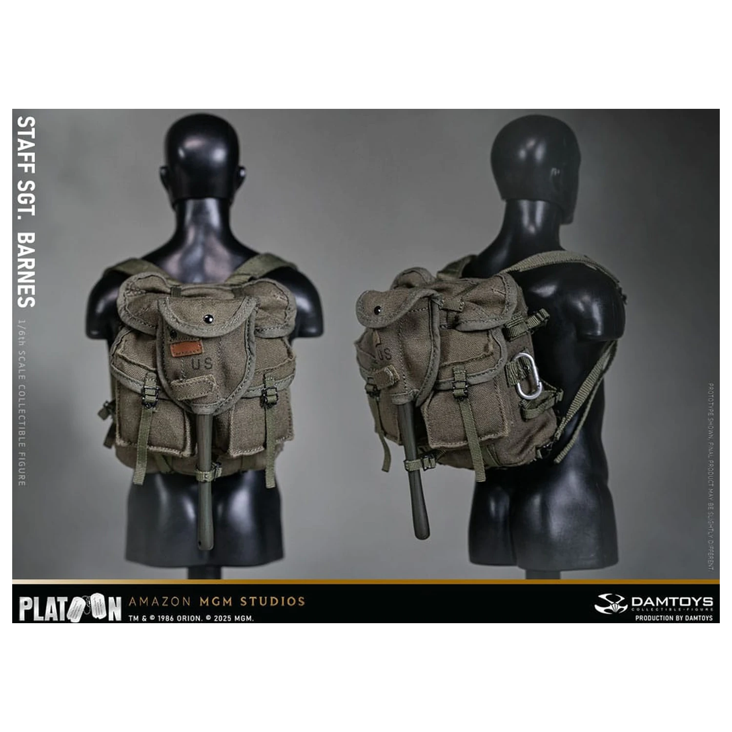 Platoon akcijska figura 1/6 Staff Sergeant Barnes 30 cm fotografija proizvoda