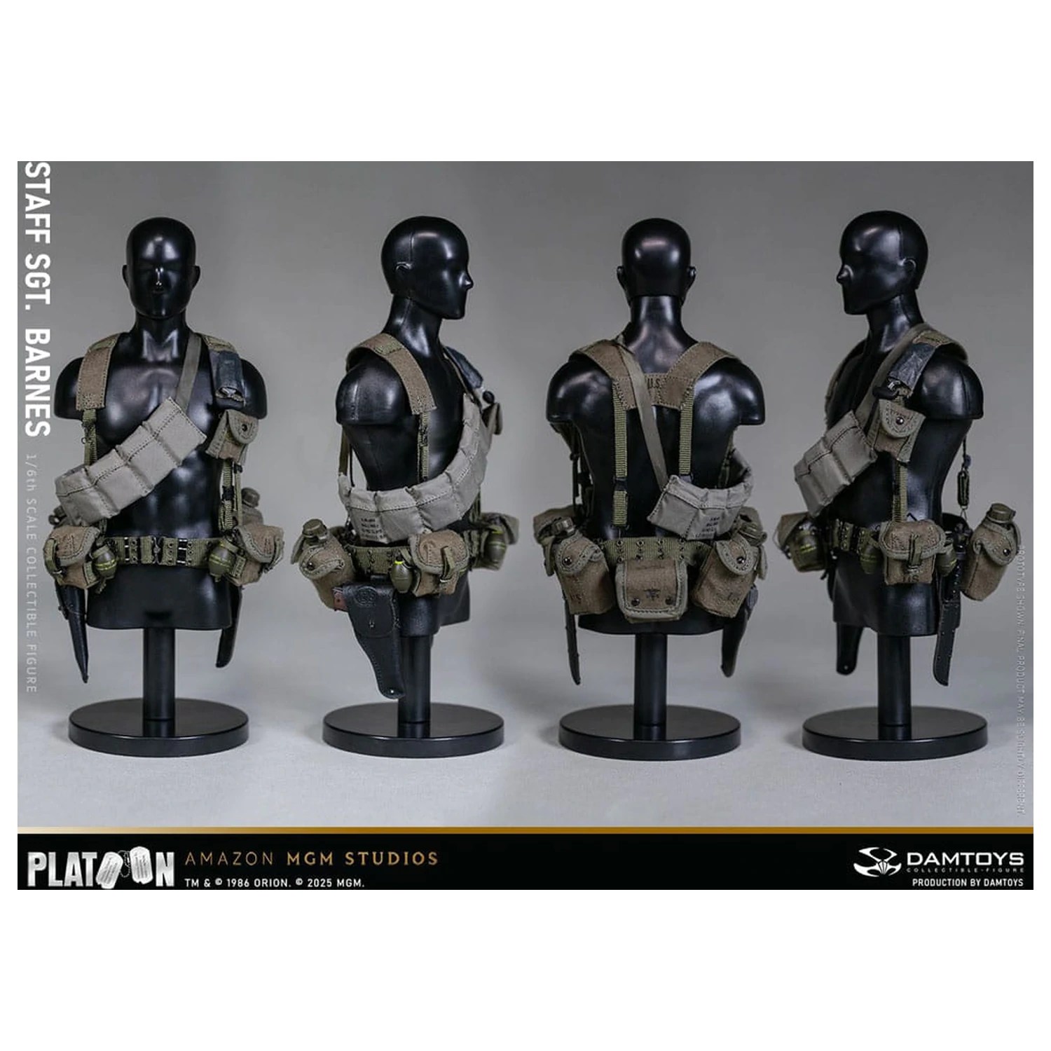 Platoon akcijska figura 1/6 Staff Sergeant Barnes 30 cm fotografija proizvoda