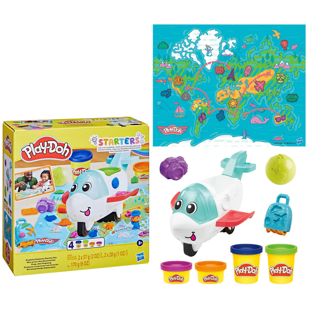 Play-Doh Airplane Explorer početni set fotografija proizvoda