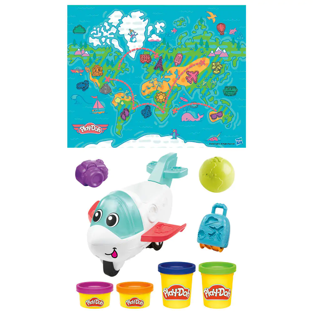 Play-Doh Airplane Explorer početni set fotografija proizvoda
