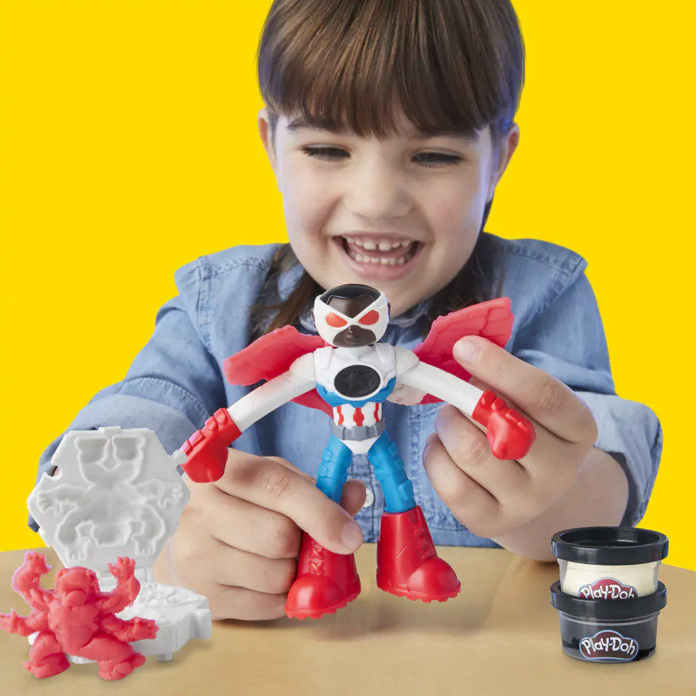 Play-Doh Marvel Captain America Motorna kosilica fotografija proizvoda