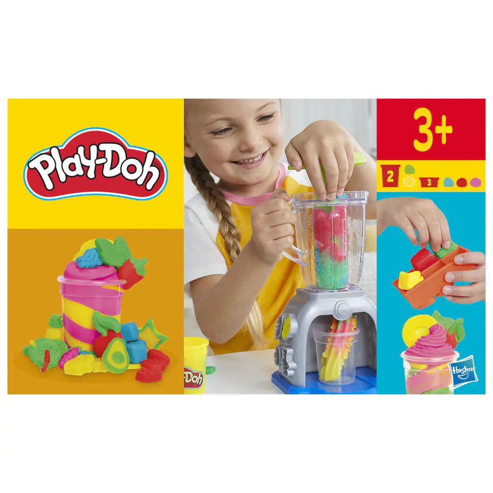 Play-Doh šareni smoothie blender fotografija proizvoda