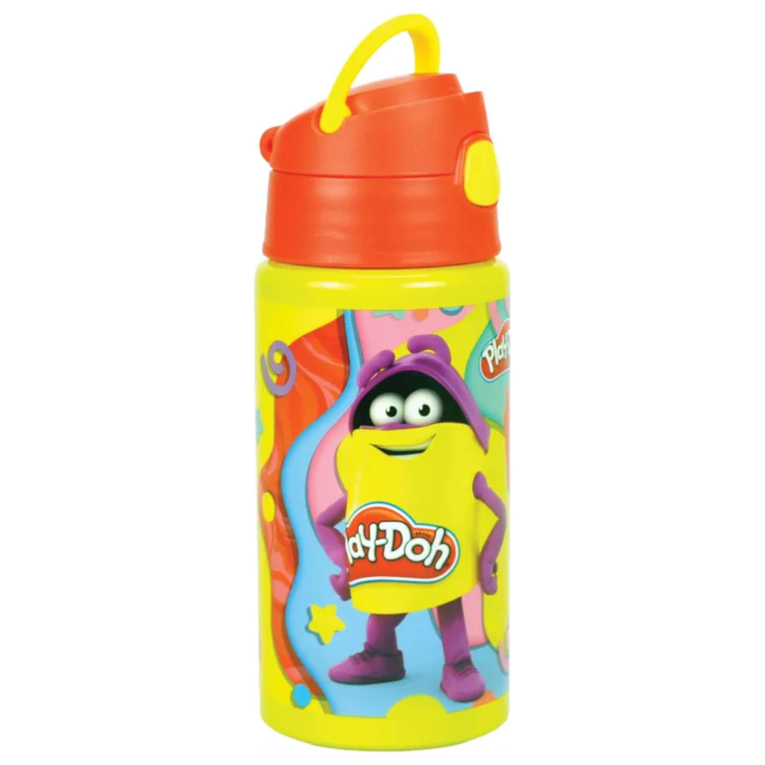 Play-Doh Happy aluminijska bočica sa slamkom i vješalicom 500 ml fotografija proizvoda