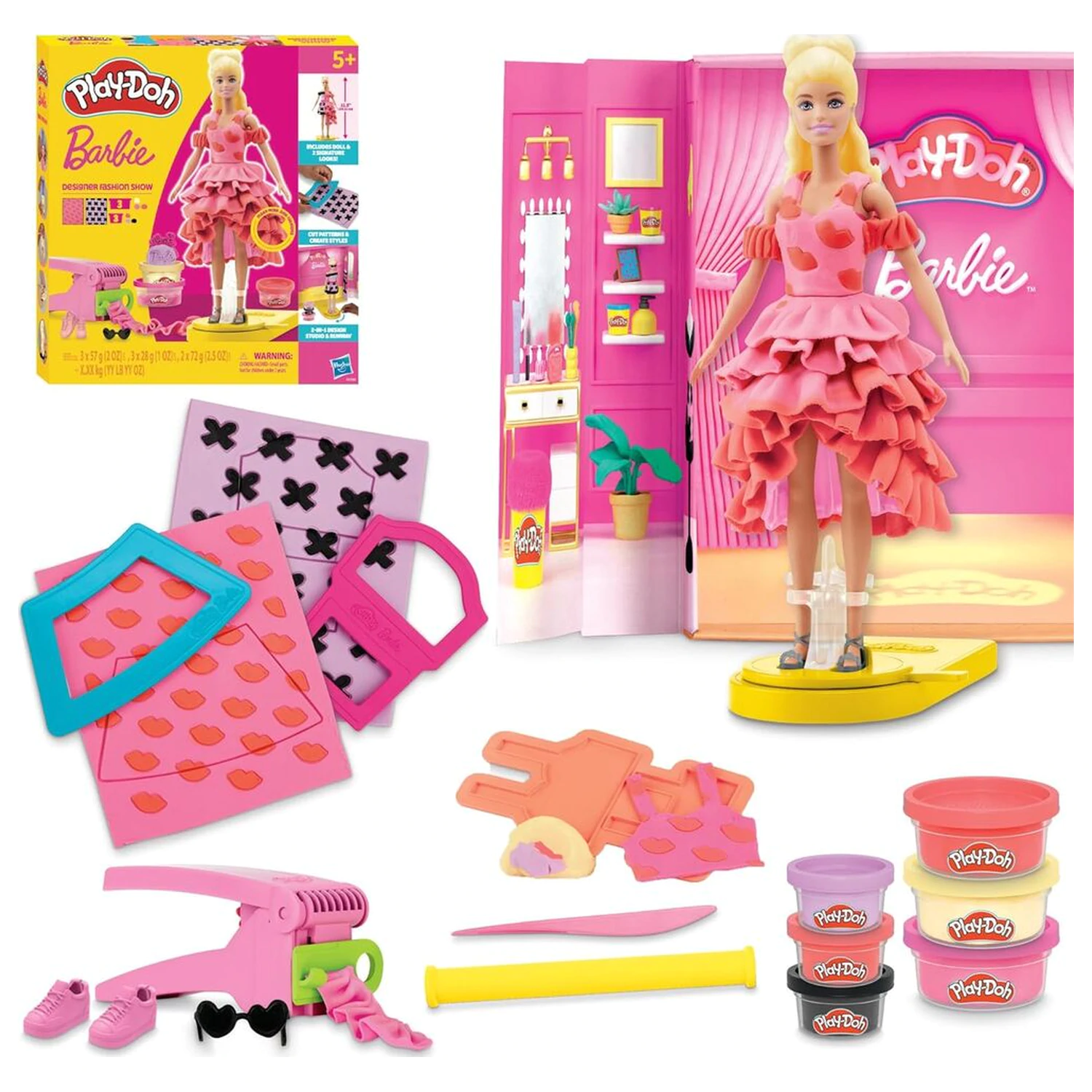 Play-Doh Barbie Designer Fashion Show set za igru fotografija proizvoda