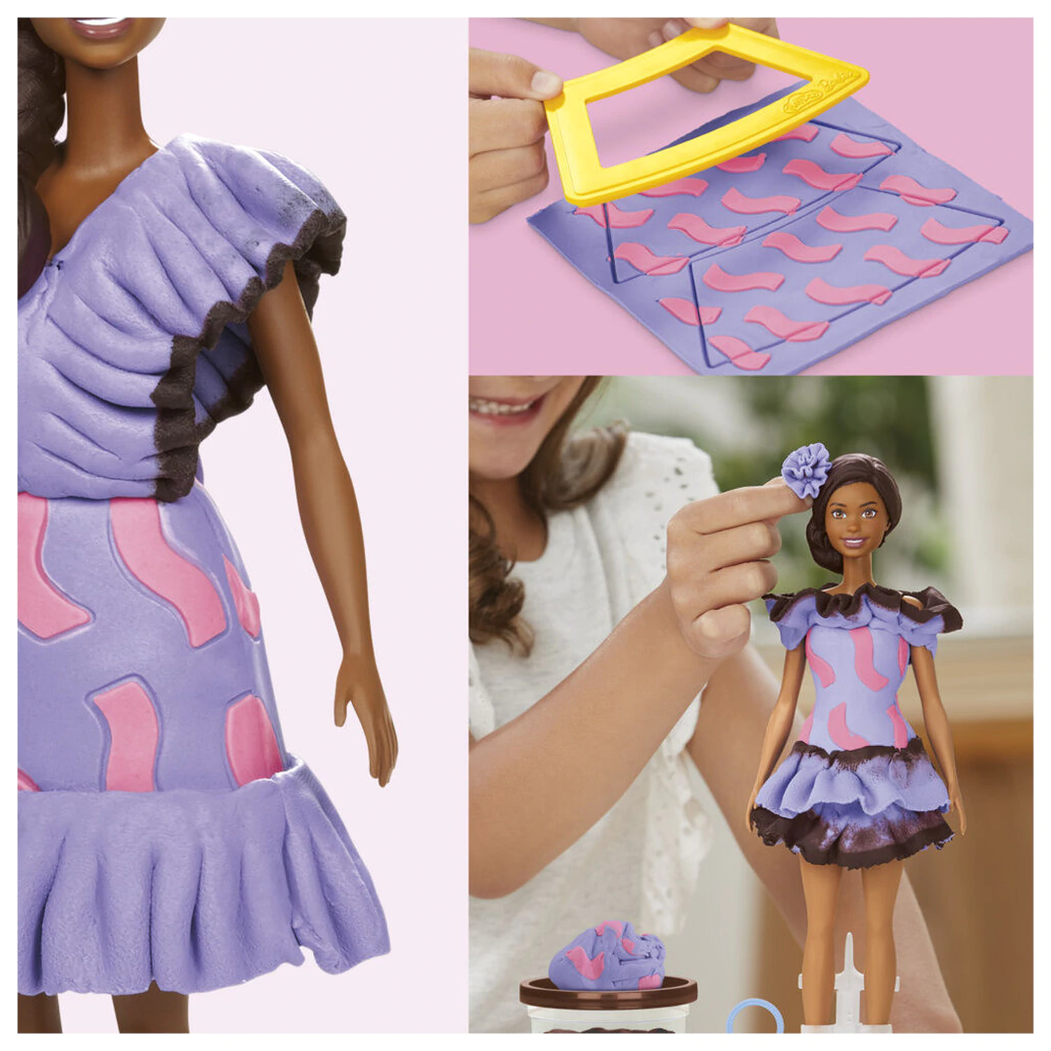 Play-Doh Barbie Fashionista Ruffles fotografija proizvoda