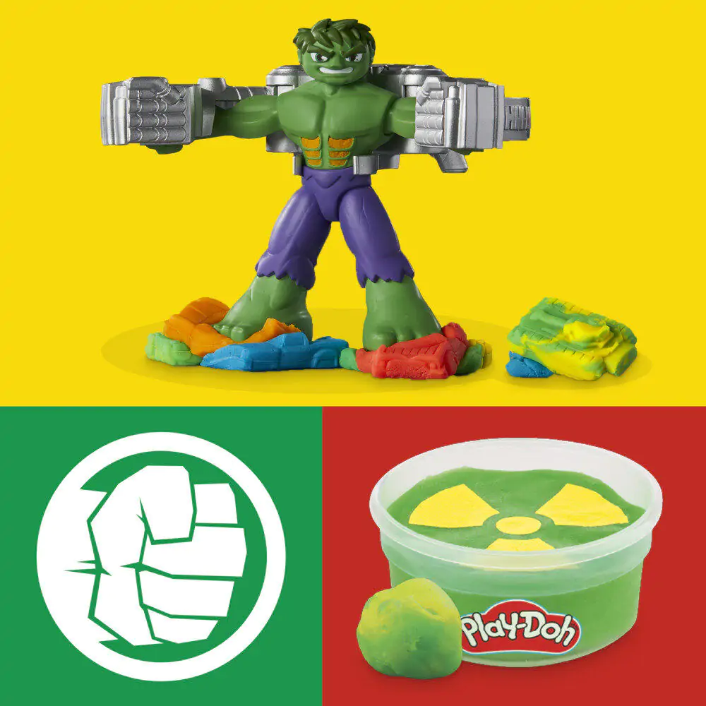 Play-Doh Marvel Hulk Gnječi i oblikuje fotografija proizvoda