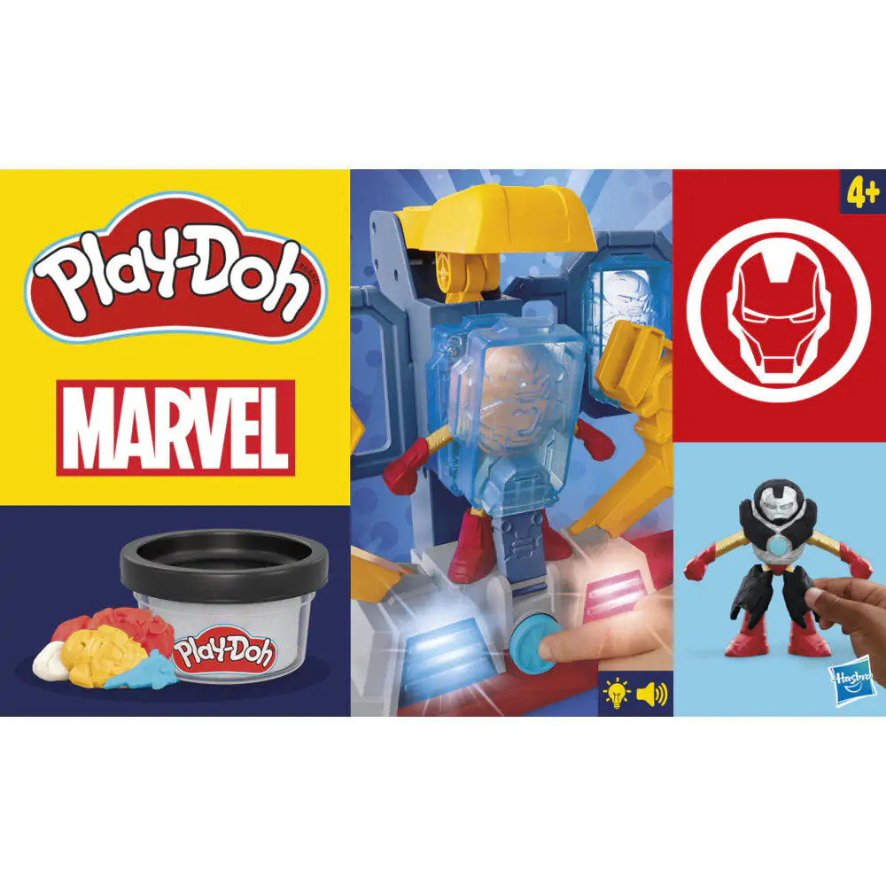 Play-Doh Marvel Iron Man laboratorij za oklop fotografija proizvoda