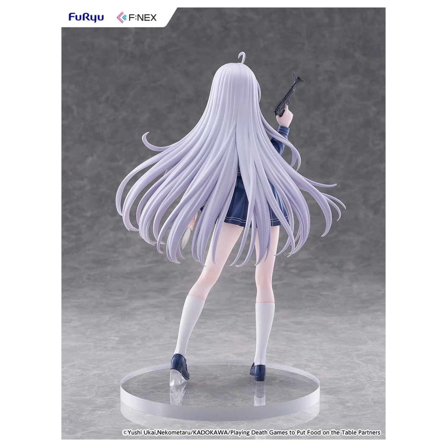 Playing Death Games to Put Food on the Table PVC Figura 1/7 Yuki School Uniform Ver. 24 cm fotografija proizvoda
