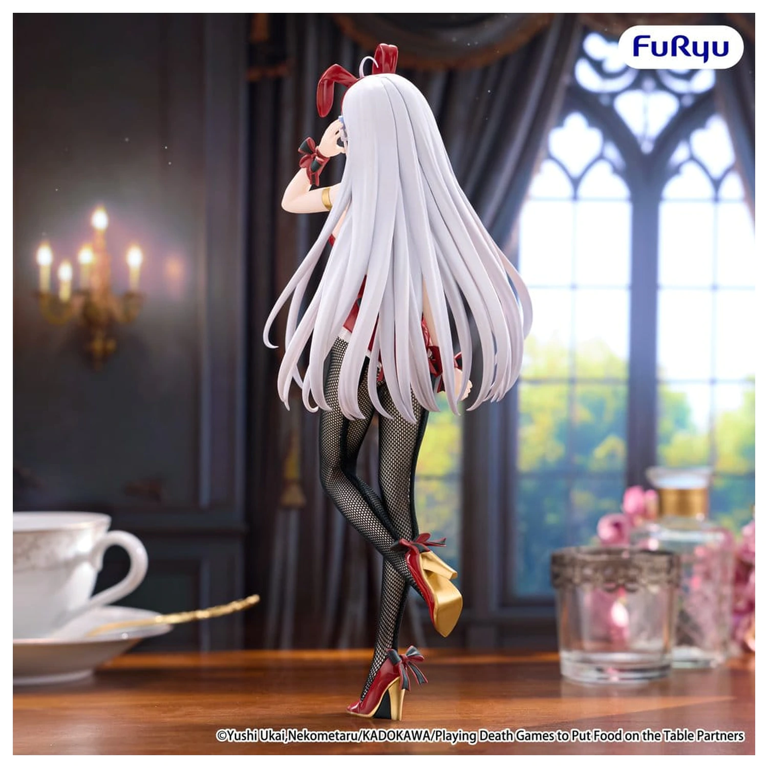 Playing Death Games to Put Food on the Table BiCute Bunnies PVC kip Yuki 25 cm fotografija proizvoda