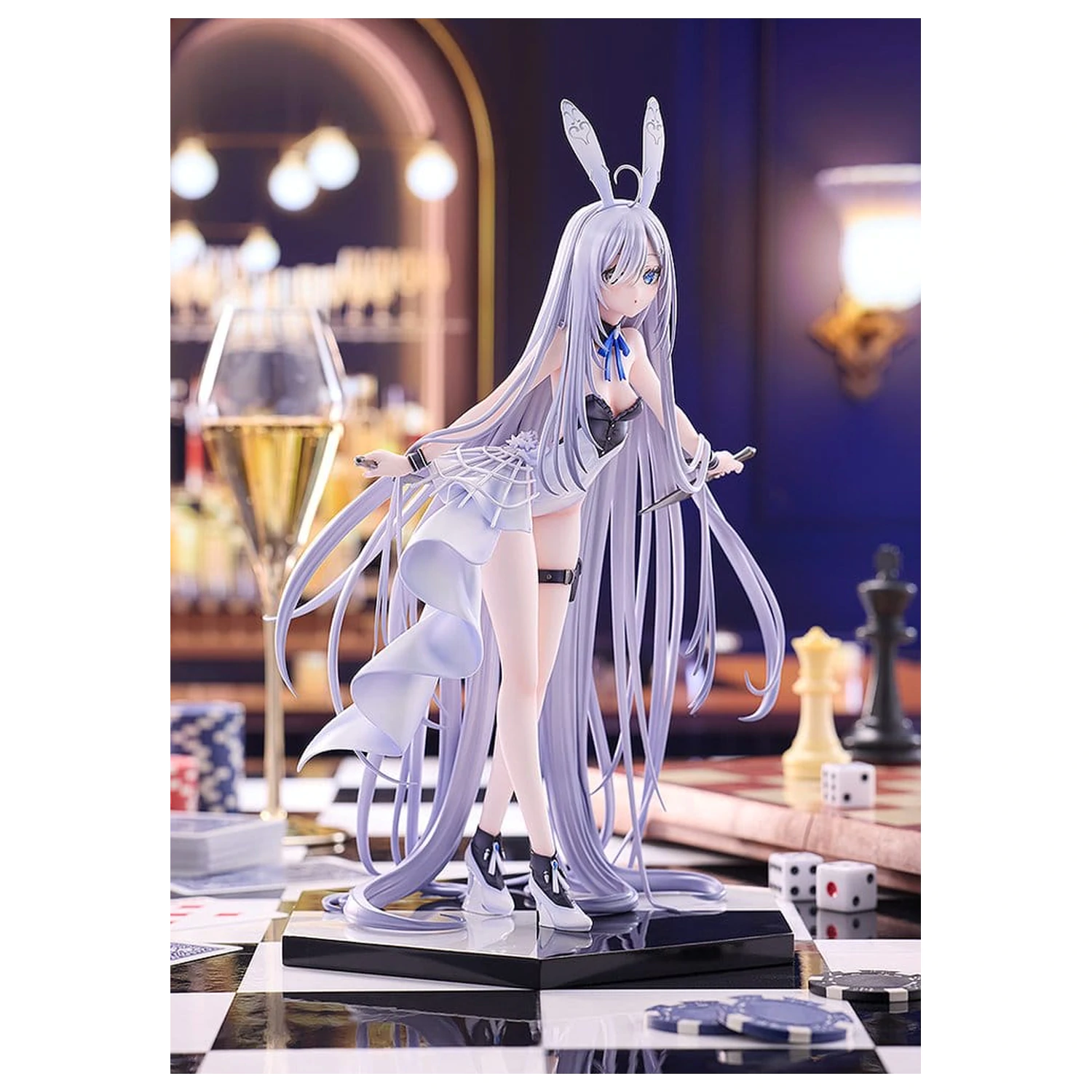 Playing Death Games to Put Food on the Table Wolf PVC kipić 1/7 Holo Light Novel bunny Ver. ilustracija Jyuu Ayakura 23 cm fotografija proizvoda