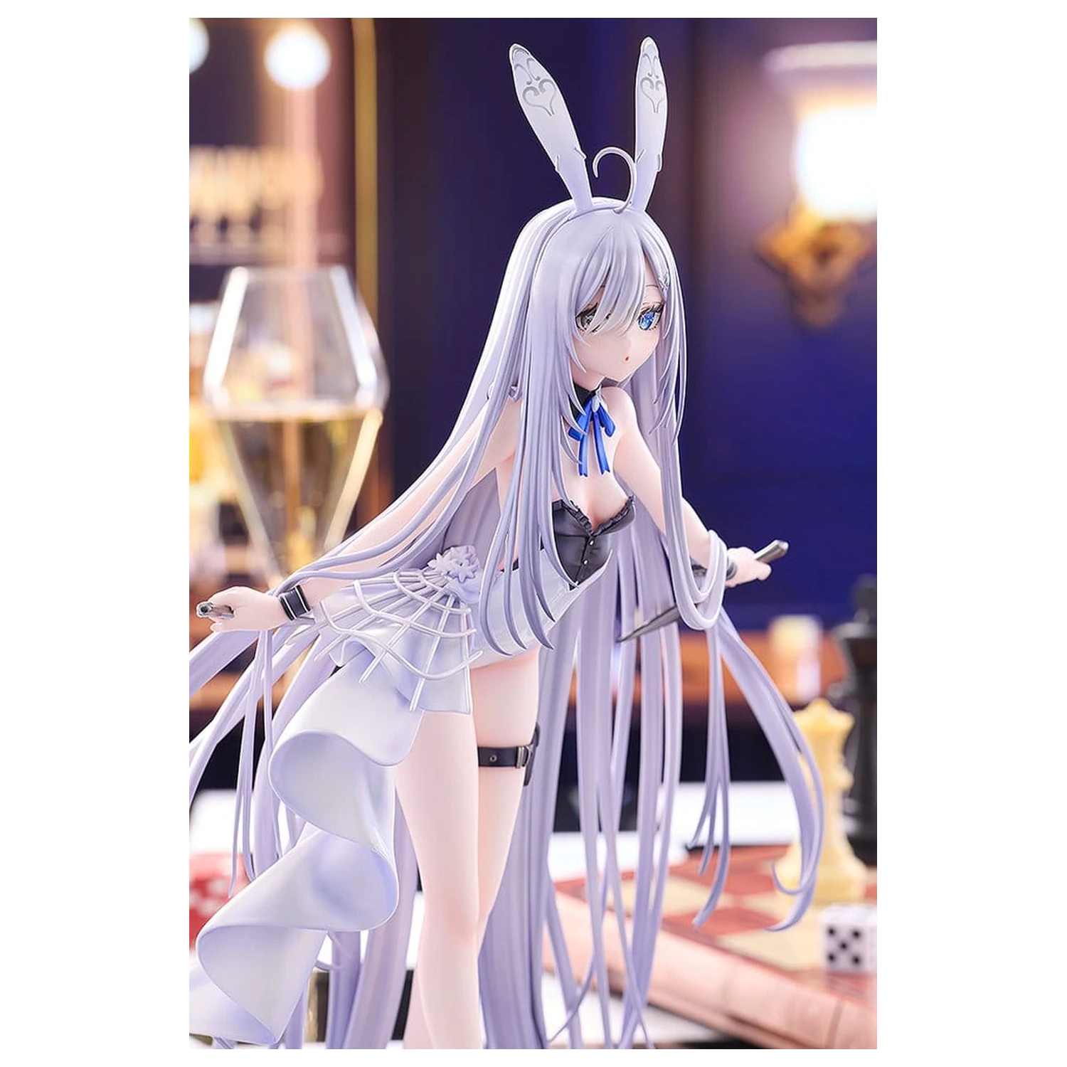 Playing Death Games to Put Food on the Table Wolf PVC kipić 1/7 Holo Light Novel bunny Ver. ilustracija Jyuu Ayakura 23 cm fotografija proizvoda