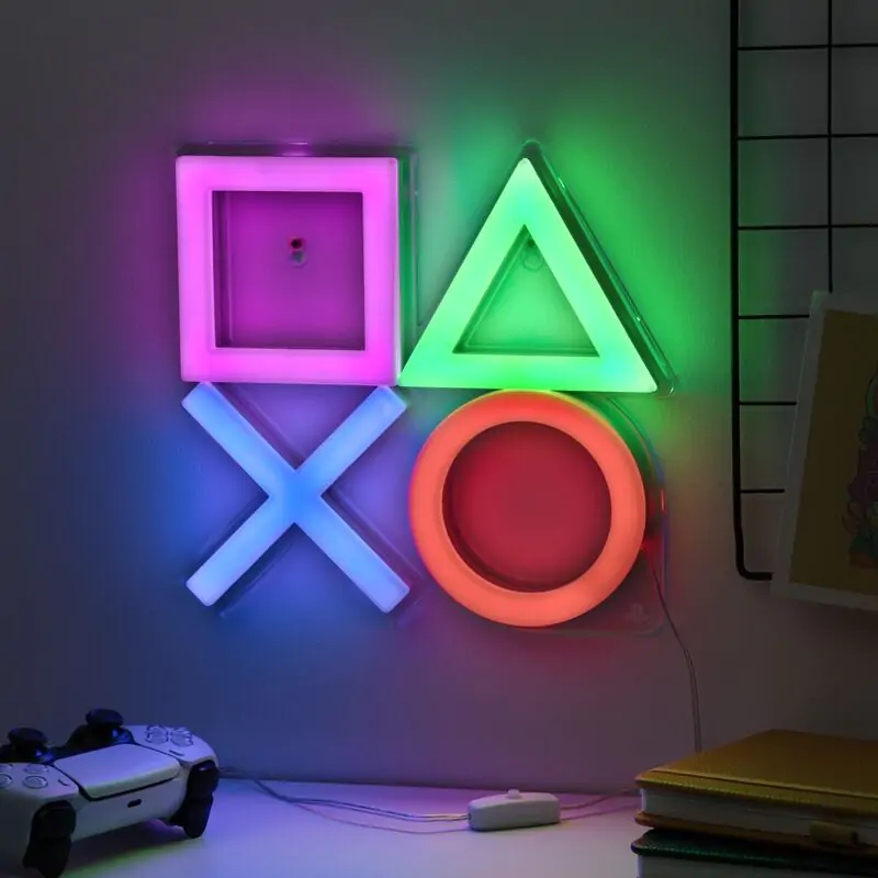 PlayStation LED zidna svjetiljka fotografija proizvoda