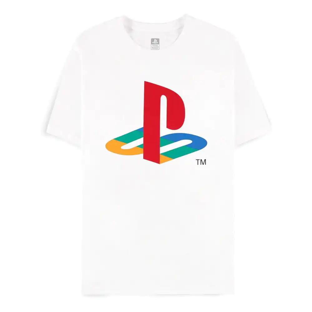 PlayStation Majica Logo Bijela fotografija proizvoda