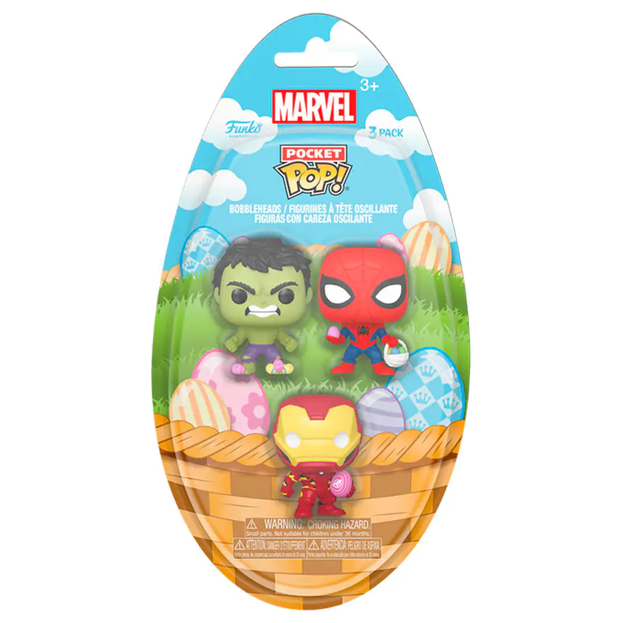 Džepne Funko POP figurice 3 komada Marvel Spiderman Hulk Iron Man fotografija proizvoda