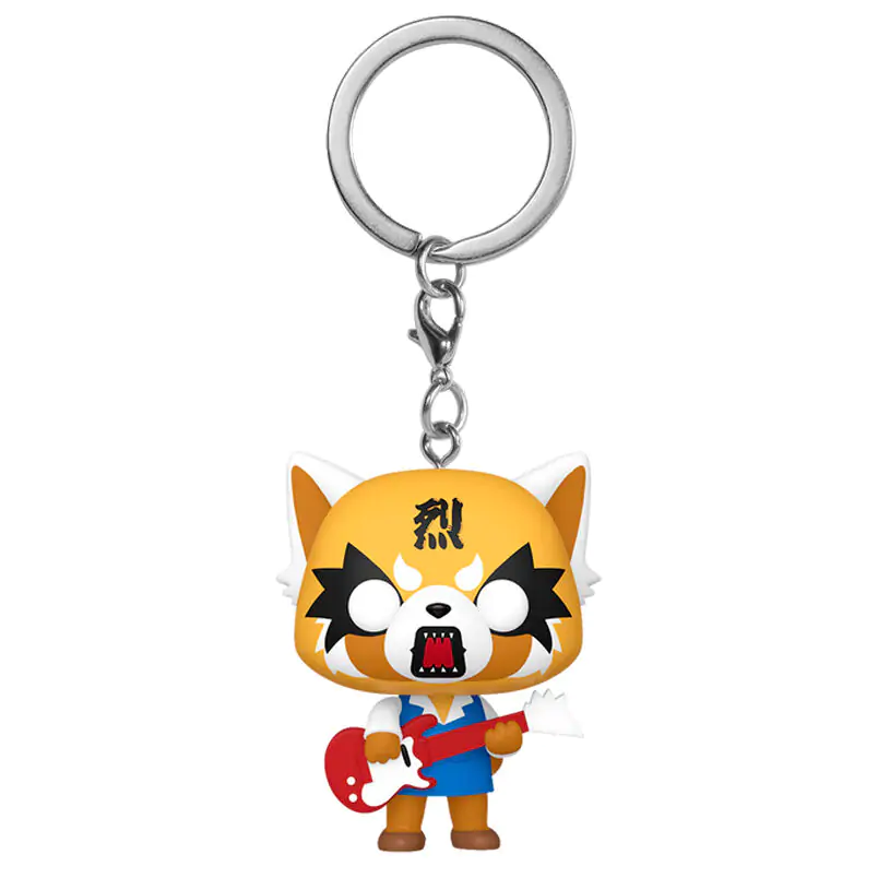 Džepni Funko POP privjesak za ključeve Aggretsuko - Aggretsuko with Guitar fotografija proizvoda