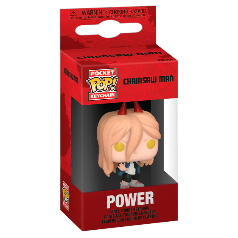 Džepni Funko POP privjesak za ključeve Chainsaw Man Power fotografija proizvoda