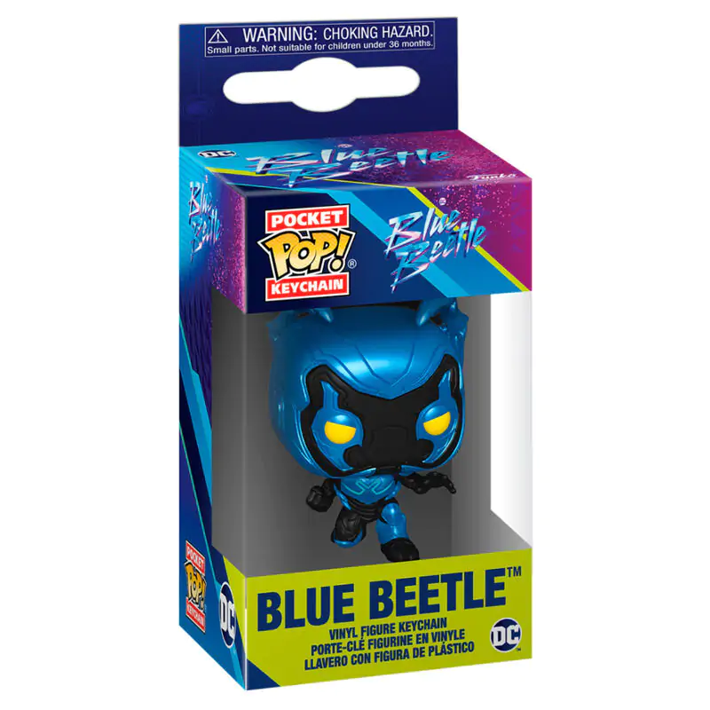 Pocket POP Privjesak za ključeve DC Comics Blue Beetle - Blue Beetle fotografija proizvoda