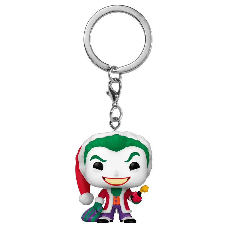 Privjesak za ključeve Pocket POP DC Comics Holiday The Joker Exclusive fotografija proizvoda