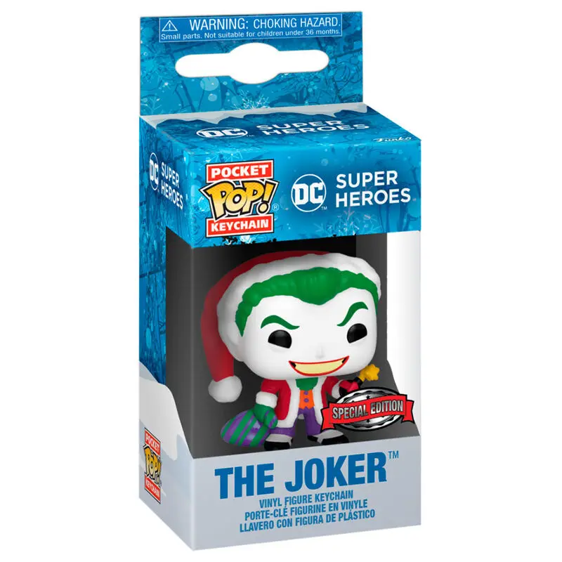 Privjesak za ključeve Pocket POP DC Comics Holiday The Joker Exclusive fotografija proizvoda