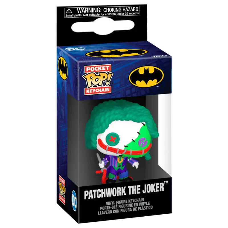 Džepni Funko POP privjesak za ključeve DC Comics Patchwork Joker fotografija proizvoda