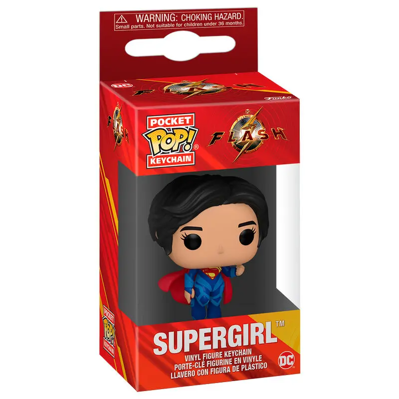 Privjesak za ključeve Pocket POP DC Comics The Flash Supergirl fotografija proizvoda