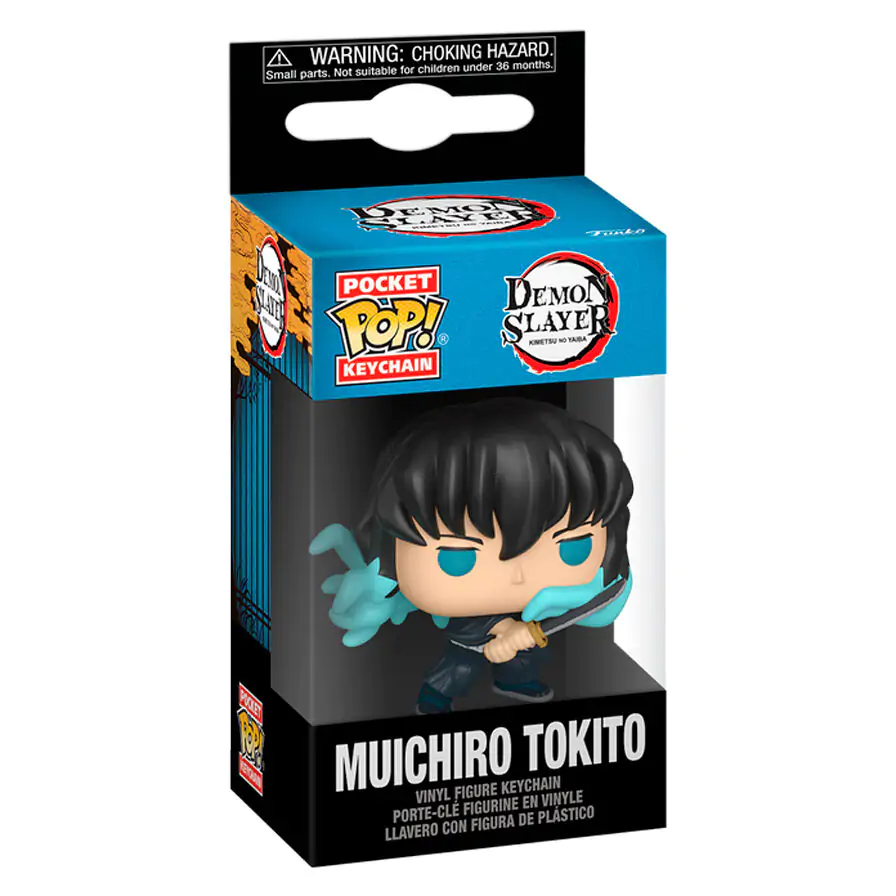 Pocket Funko POP privjesak za ključeve Demon Slayer Kimetsu no Yaiba Muichiro Tokito fotografija proizvoda