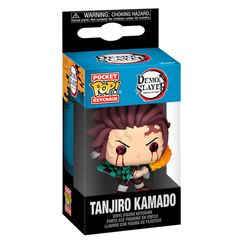 Džepni Funko POP privjesak za ključeve Demon Slayer Kimetsu no Yaiba Tanjiro Kamado fotografija proizvoda