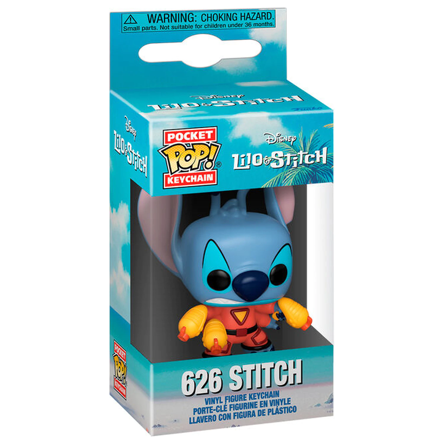 Džepni Funko POP privjesak za ključeve Disney Lilo & Stitch 626 Stitch fotografija proizvoda