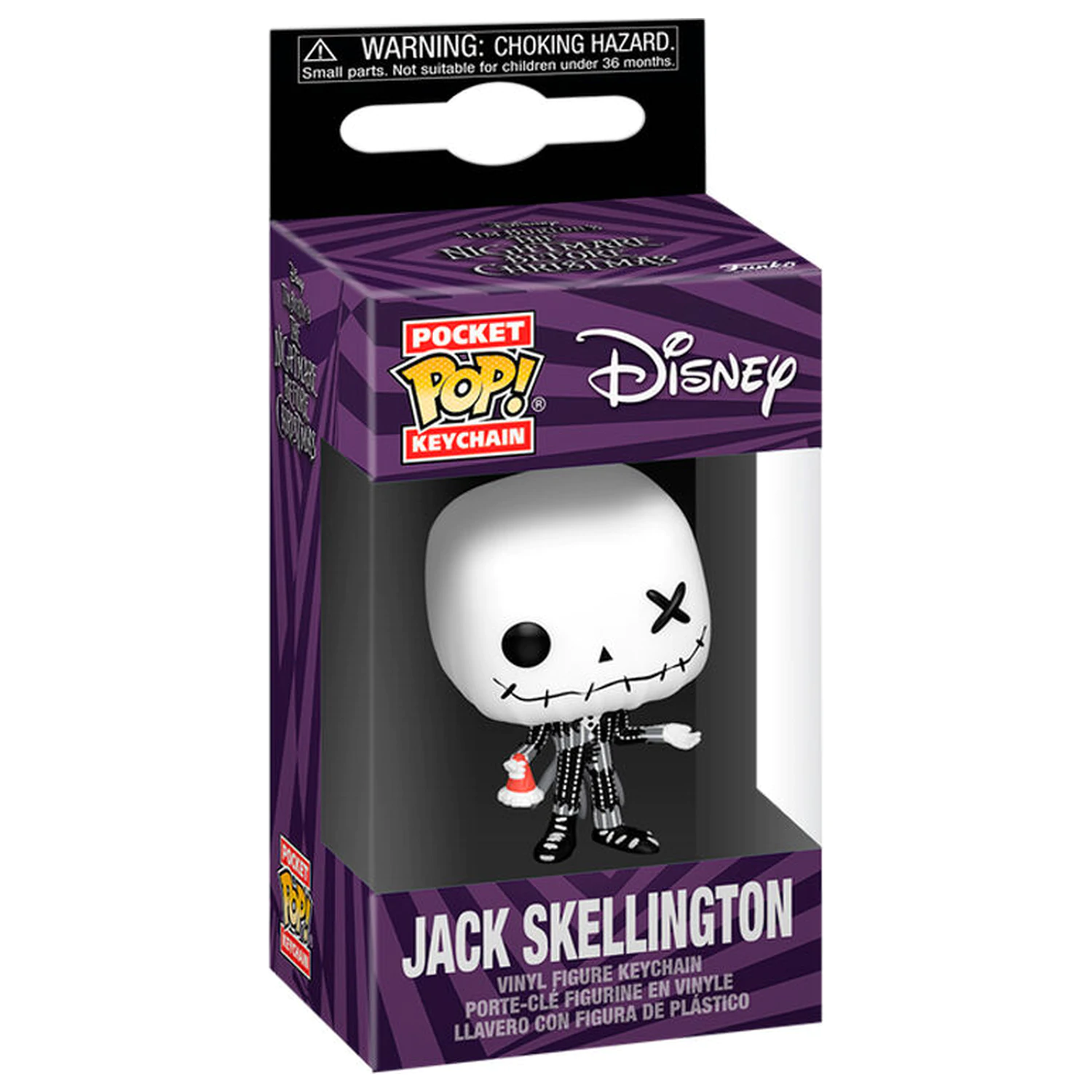 Džepni Funko POP privjesak za ključeve Disney Nightmare Before Christmas Jack Skellington fotografija proizvoda