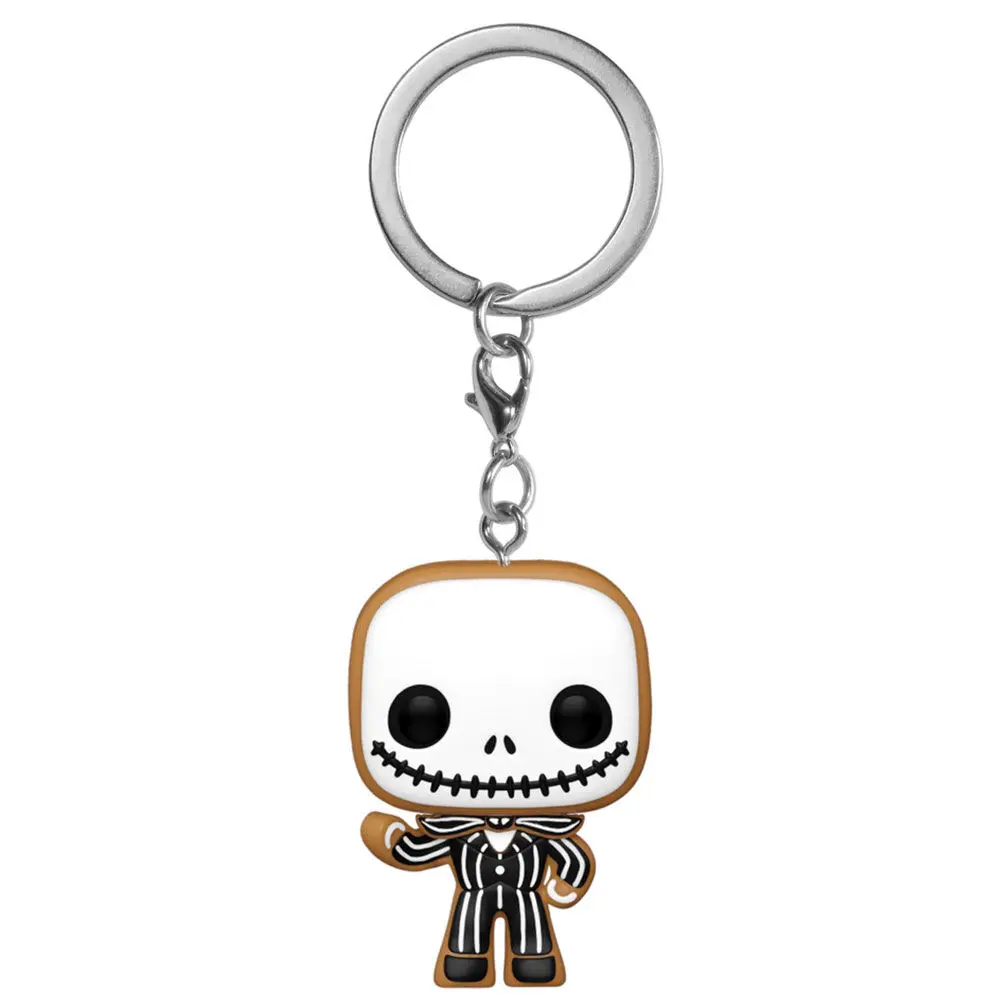 Pocket POP privjesak za ključeve Disney Nightmare Before Christmas Jack Skellington Gingerbread Exclusive fotografija proizvoda