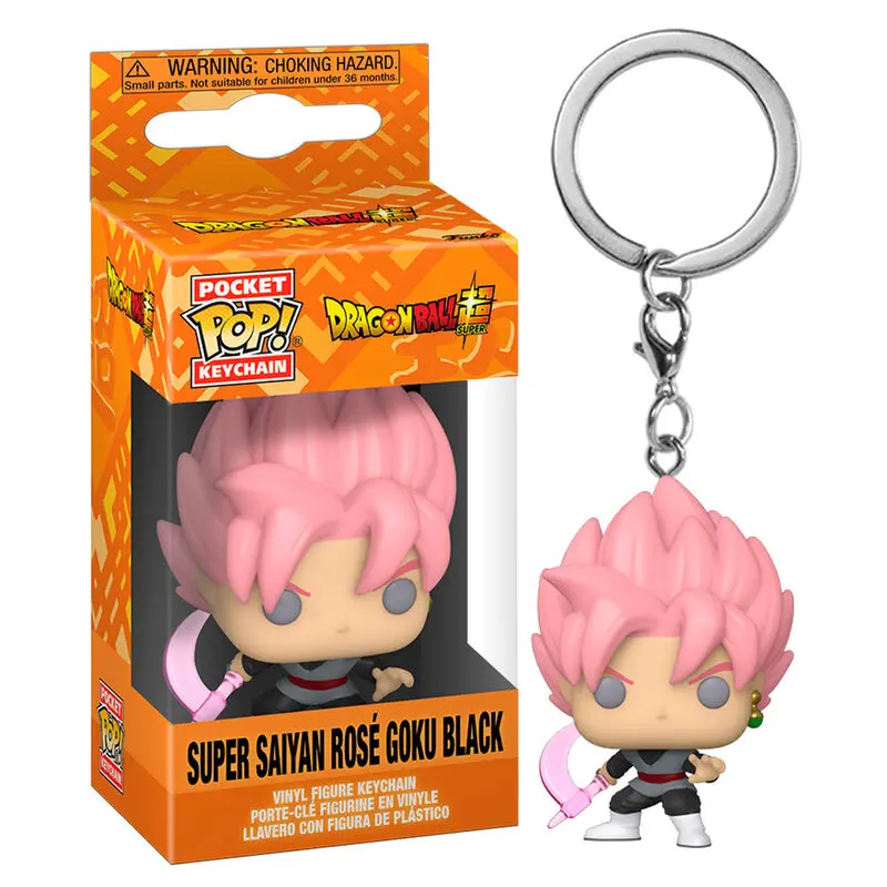 Džepni POP privjesak za ključeve Dragon Ball Super Super Saiyan Rose Goku Black fotografija proizvoda