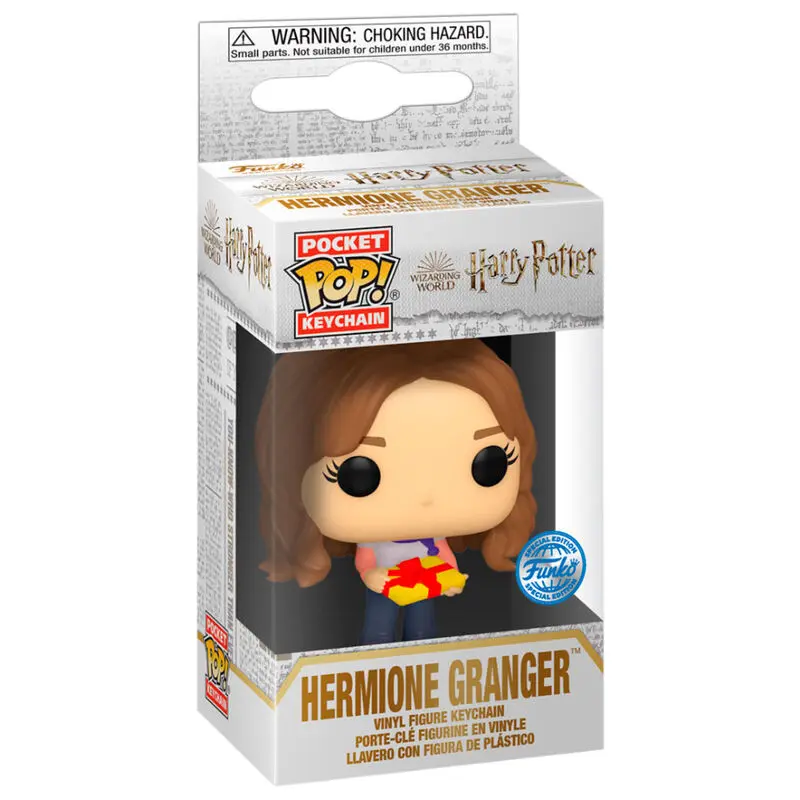 Pocket POP Privjesak za ključeve Harry Potter Holiday Hermione Exclusive fotografija proizvoda