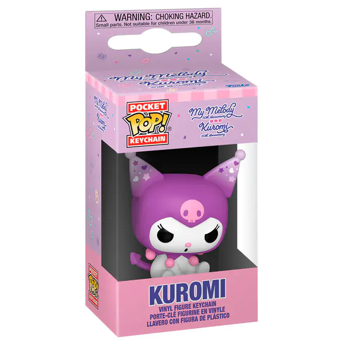 Džepni Funko POP privjesak za ključeve Hello Kitty 20th Anniversary Kuromi Grumpy fotografija proizvoda